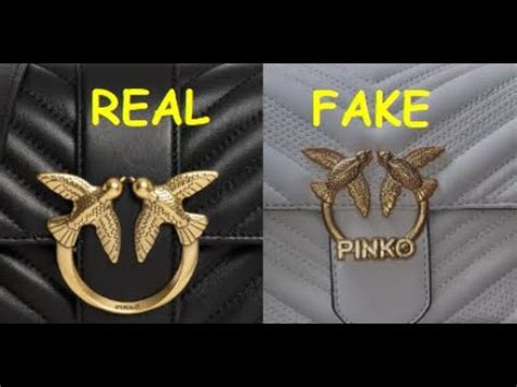 Pinko bag real vs fake. How to spot fake Pinko love handbag